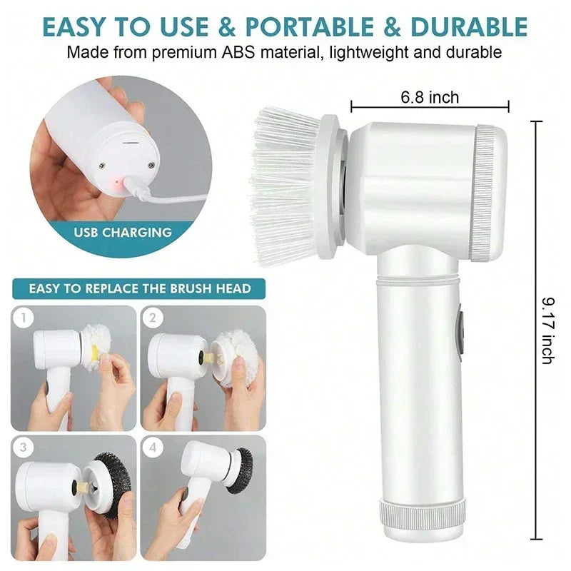 Electric Spin Scrubber – Your Ultimate Cleaning Hero