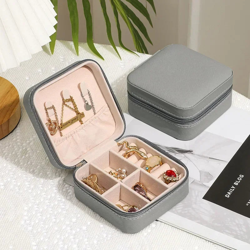Latest Jewellery Organizer Box ,for Travelling Leather Box ,Hair Accessories