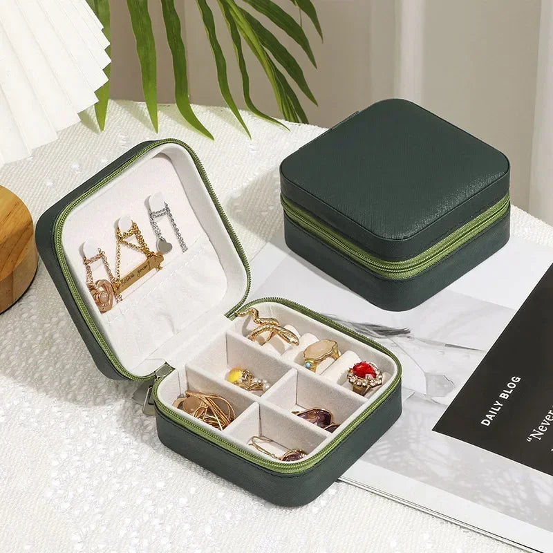Latest Jewellery Organizer Box ,for Travelling Leather Box ,Hair Accessories