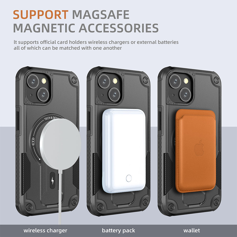 Bundesliga Magnetic Slip Stand iPhone 14 Plus Back Cover