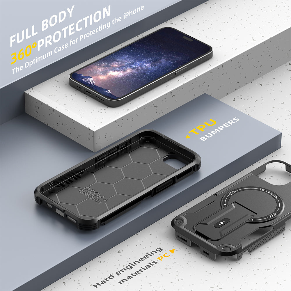Bundesliga Magnetic Slip Stand iPhone 14 Plus Back Cover